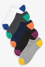 Load image into Gallery viewer, Bright Heel Trainer Socks Five Pack - Allsport
