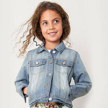 Load image into Gallery viewer, Mid Blue Denim Jacket (3-10yrs) - Allsport
