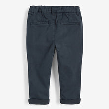 Load image into Gallery viewer, Blue Navy Stretch Chinos (3mths-5yrs) - Allsport
