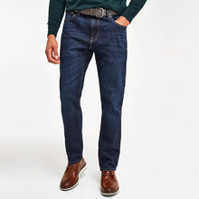 Load image into Gallery viewer, Bleach Belted Jeans With Stretch - Allsport
