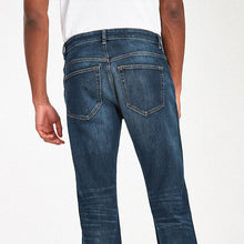 Load image into Gallery viewer, Darkc Blue Slim Fit Jeans with Stretch - Allsport
