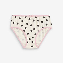 Load image into Gallery viewer, Pink/Green/Cream Scandi 7 Pack Briefs (1.5-12yrs)
