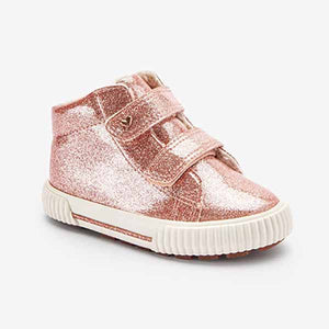 Rose Gold Pink Boots (Younger Girls)