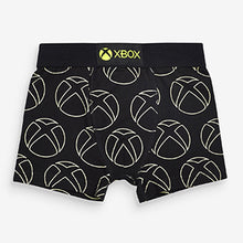 Load image into Gallery viewer, Grey/Black Xbox 3 Pack Trunks (3-12yrs)
