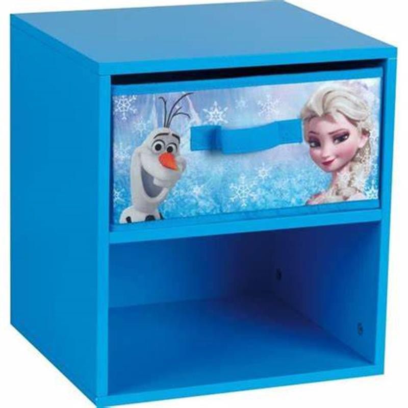 FROZEN Bedside Table With 1 Frozen Drawer - Allsport