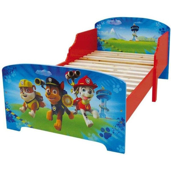 BED WITH SLATS- PAW PATROL - Allsport