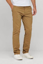 Load image into Gallery viewer, TAN SLIM FIT STRETCH CHINO TROUSER - Allsport

