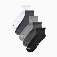 Load image into Gallery viewer, Mixed Mid Cut Sports 5 Pack Socks
