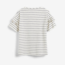 Load image into Gallery viewer, Navy Stripe Cotton Short Set Pyjamas - Allsport
