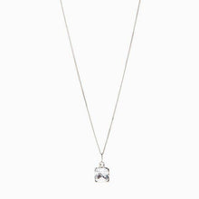 Load image into Gallery viewer, Sterling Silver Square Jewel Necklace - Allsport
