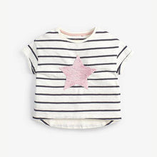 Load image into Gallery viewer, Flippy Sequin Fluro Star T-Shirt (3-12yrs) - Allsport
