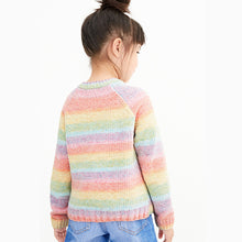 Load image into Gallery viewer, Rainbow Super Soft Chenille Jumper (3-12yrs) - Allsport
