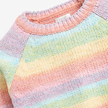 Load image into Gallery viewer, Rainbow Super Soft Chenille Jumper (3-12yrs) - Allsport
