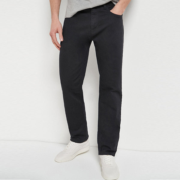 Black with Forever Dark™ Straight Fit Jean