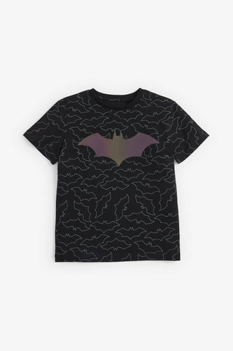 Black Batman® Logo T-Shirt (3-12yrs) - Allsport