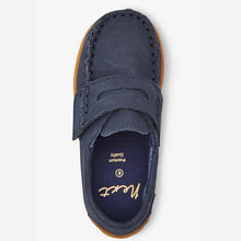 Load image into Gallery viewer, Penny Loafers Navy (Younger) - Allsport
