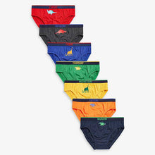 Load image into Gallery viewer, Multi 7 Pack Dino Days Of The Week Briefs (1.5-10yrs) - Allsport
