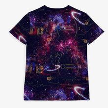 Load image into Gallery viewer, Multi Short Sleeve Game Print T-Shirt (3-12yrs) - Allsport
