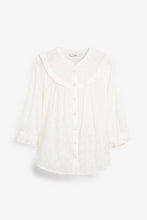 Load image into Gallery viewer, White Ruffle Bib Shirt - Allsport
