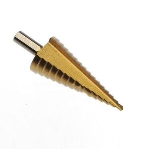 TITANIUM COATED STEP DRILL BIT