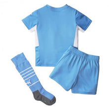 Load image into Gallery viewer, Man City Home Youth Football Mini Kit 21/22 - Allsport
