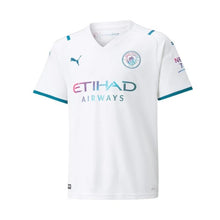 Load image into Gallery viewer, Man City Away Replica Youth Jersey 21/22
