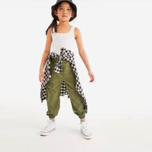 Load image into Gallery viewer, Khaki Green Cargo Trousers (3-12yrs) - Allsport
