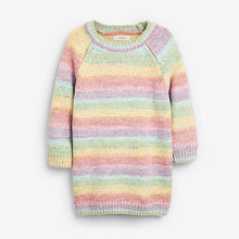 Load image into Gallery viewer, Rainbow Chenille Jumper Dress (3mths-6yrs) - Allsport
