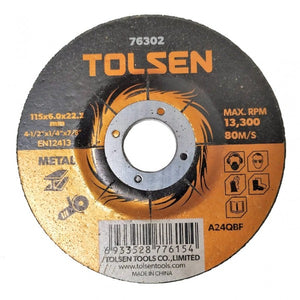 DEPRESSED CENTRE GRINDING WHEEL (TYPE 27)