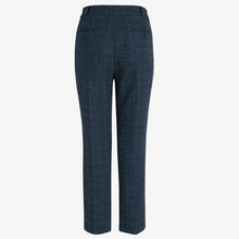 Load image into Gallery viewer, Navy Texture Slim Trousers - Allsport
