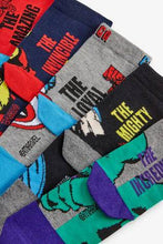 Load image into Gallery viewer, Multi 5 Pack Avengers Socks - Allsport
