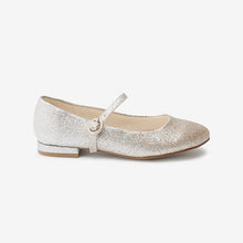 Load image into Gallery viewer, Silver/Gold Glitter Occasion Mary Jane Shoes (Older Girls) - Allsport
