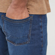 Load image into Gallery viewer, Dark Blue Slim Fit Premium Heavyweight Jeans - Allsport
