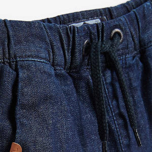 Dark Blue Denim Relaxed Fit Jeans (3mths-7yrs) - Allsport