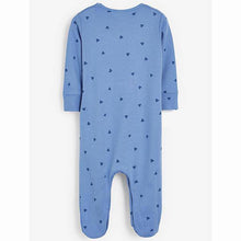 Load image into Gallery viewer, Blue I Love My Mummy Panda Sleepsuit (0mths-18mths) - Allsport
