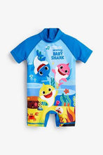 Load image into Gallery viewer, Multi Baby Shark Sunsafe Swimsuit - Allsport
