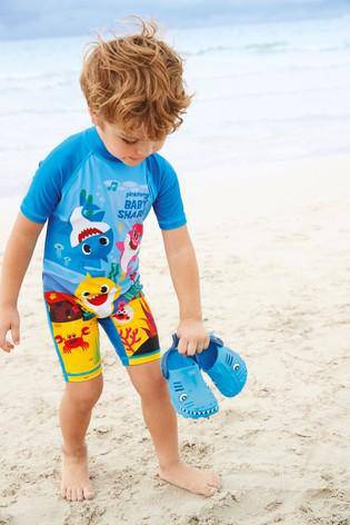 Multi Baby Shark Sunsafe Swimsuit - Allsport