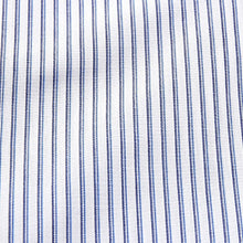 Load image into Gallery viewer, Blue Stripe and Print Regular Fit Single Cuff Shirts 3 Pack - Allsport
