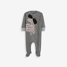 Load image into Gallery viewer, Monochrome Dog Baby 3 Pack Sleepsuits (0mths-18mths) - Allsport
