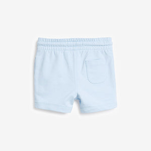 Pale Blue Jersey Shorts (3mths-5yrs) - Allsport