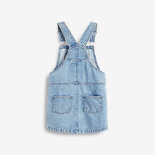Load image into Gallery viewer, Blue Pale Denim Pinafore (3-12yrs) - Allsport
