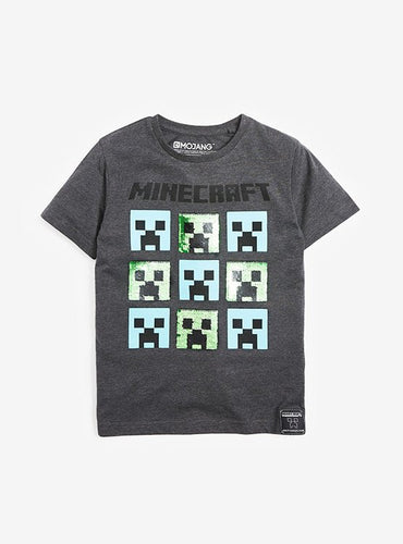 Minecraft® Grey T-shirt - Allsport