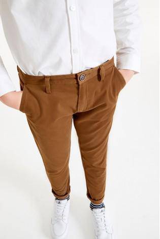 Stretch Chino Ginger Trousers - Allsport
