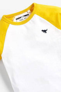 Multi 4 Pack Raglan Sleeve T-Shirts - Allsport