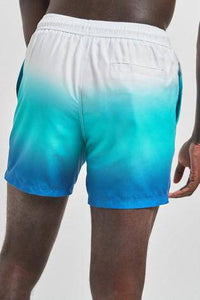 aqua Ombre Print Swim Shorts - Allsport