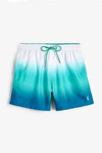 Load image into Gallery viewer, aqua Ombre Print Swim Shorts - Allsport
