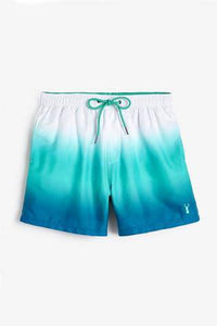 aqua Ombre Print Swim Shorts - Allsport