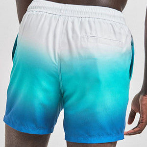 Aqua Ombre Print Swim Shorts - Allsport