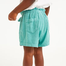 Load image into Gallery viewer, Linen Blend Bow Shorts (3mths-6yrs) - Allsport
