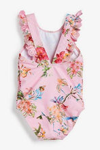 Load image into Gallery viewer, Pink Floral Swimsuit (3MTHS-5YRS) - Allsport
